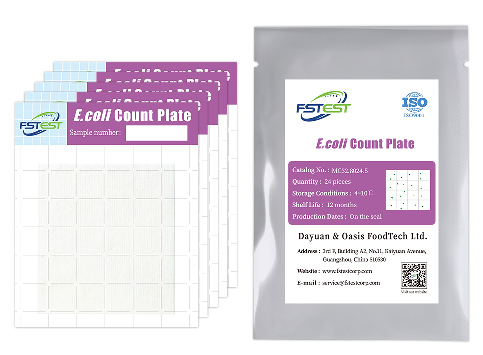 REAGENT DETEKSI MICROBIOLOGI E-COLI, E. coli Count Plate – Deteksi E. coli yang Cepat dan Akurat untuk Keamanan Pangan
